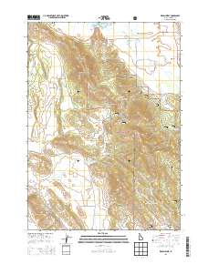 Wayan West 2013 topographic map thumbnail