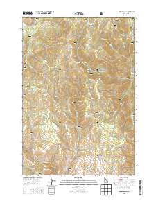 Weasel Gulch 2013 topographic map thumbnail