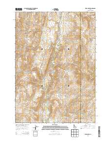 Webb Creek 2013 topographic map thumbnail
