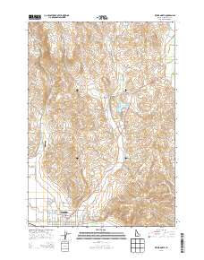 Weiser North 2013 topographic map thumbnail