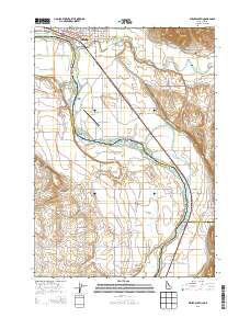 Weiser South 2013 topographic map thumbnail