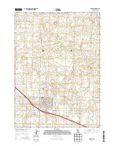 Wendell 2013 topographic map thumbnail