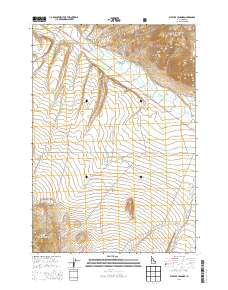 West of Leadore 2013 topographic map thumbnail