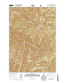 White Goat Mountain 2013 topographic map thumbnail