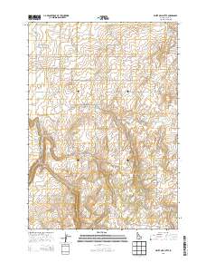 White Owl Butte 2013 topographic map thumbnail