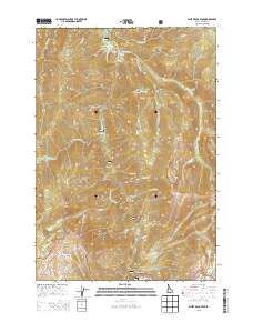 White Rock Peak 2013 topographic map thumbnail