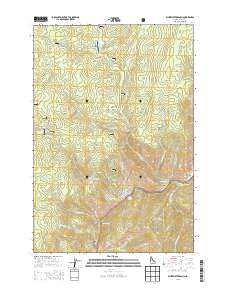 Whitewater Ranch 2013 topographic map thumbnail