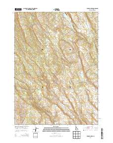 Wickiup Creek 2013 topographic map thumbnail