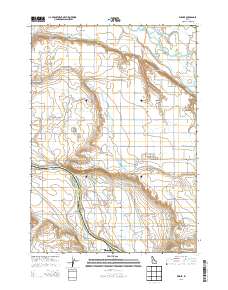 Wilder 2013 topographic map thumbnail