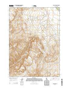 Wilson Peak 2013 topographic map thumbnail