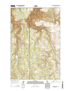 Winchester West 2013 topographic map thumbnail