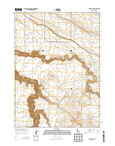Winter Camp 2013 topographic map thumbnail