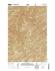 Wood Hump 2013 topographic map thumbnail