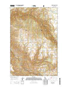 Woodland 2014 topographic map thumbnail