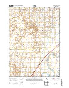 Woodville 2013 topographic map thumbnail
