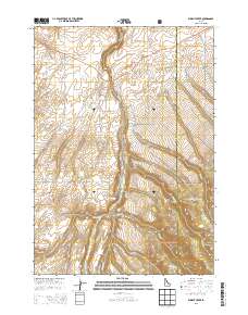 Wright Creek 2013 topographic map thumbnail