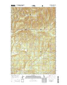 Wylie Knob 2013 topographic map thumbnail