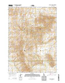 Yandell Springs 2013 topographic map thumbnail