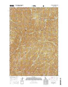 Yellowjacket 2013 topographic map thumbnail