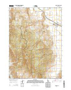 Bancroft 2013 topographic map thumbnail