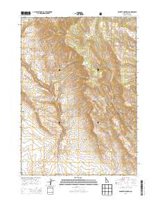 Bennett Mountain 2013 topographic map thumbnail