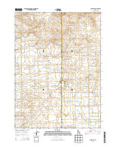 Burley NW 2013 topographic map thumbnail