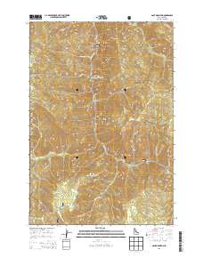 Gant Mountain 2013 topographic map thumbnail
