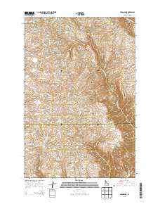 Green Knob 2013 topographic map thumbnail