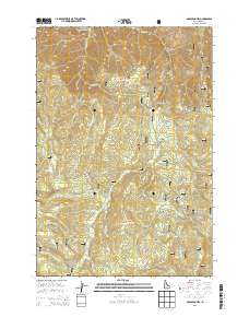 Napoleon Hill 2013 topographic map thumbnail