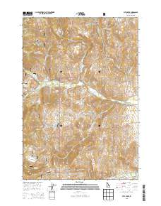 Pats Creek 2013 topographic map thumbnail