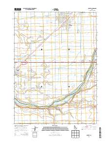 Rupert 2013 topographic map thumbnail