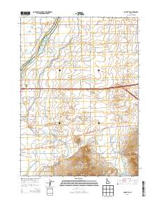 Rupert SE 2013 topographic map thumbnail