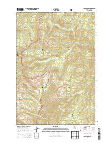 Sabe Mountain 2013 topographic map thumbnail