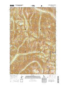 Saddle Mountain 2013 topographic map thumbnail