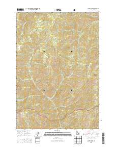 Safety Creek 2013 topographic map thumbnail