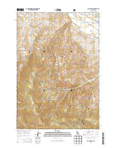 Sal Mountain 2013 topographic map thumbnail