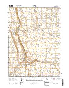 Salls Crossing 2013 topographic map thumbnail