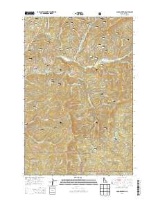 Sand Mountain 2013 topographic map thumbnail