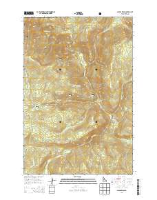 Savage Ridge 2013 topographic map thumbnail