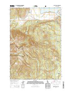 Sawtell Peak 2013 topographic map thumbnail