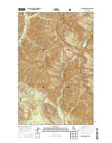 Scotchman Peak 2013 topographic map thumbnail