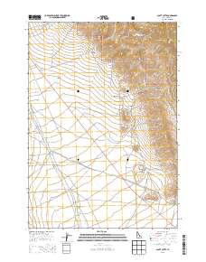 Scott Butte 2013 topographic map thumbnail
