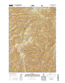 Scott Creek 2013 topographic map thumbnail