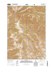 Scott Peak 2013 topographic map thumbnail