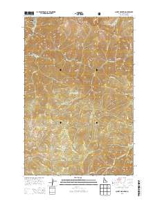 Scurvy Mountain 2013 topographic map thumbnail