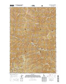 Selway Falls 2013 topographic map thumbnail