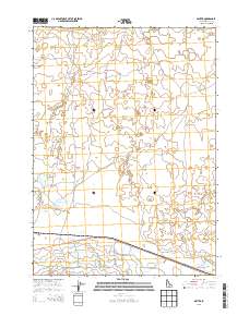 Senter 2013 topographic map thumbnail