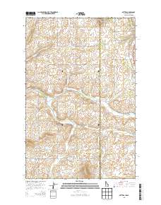 Setters 2013 topographic map thumbnail