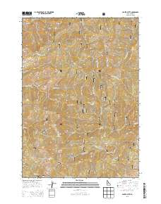 Shafer Butte 2013 topographic map thumbnail