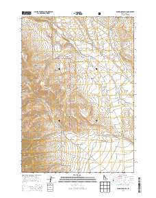 Shamrock Gulch 2013 topographic map thumbnail